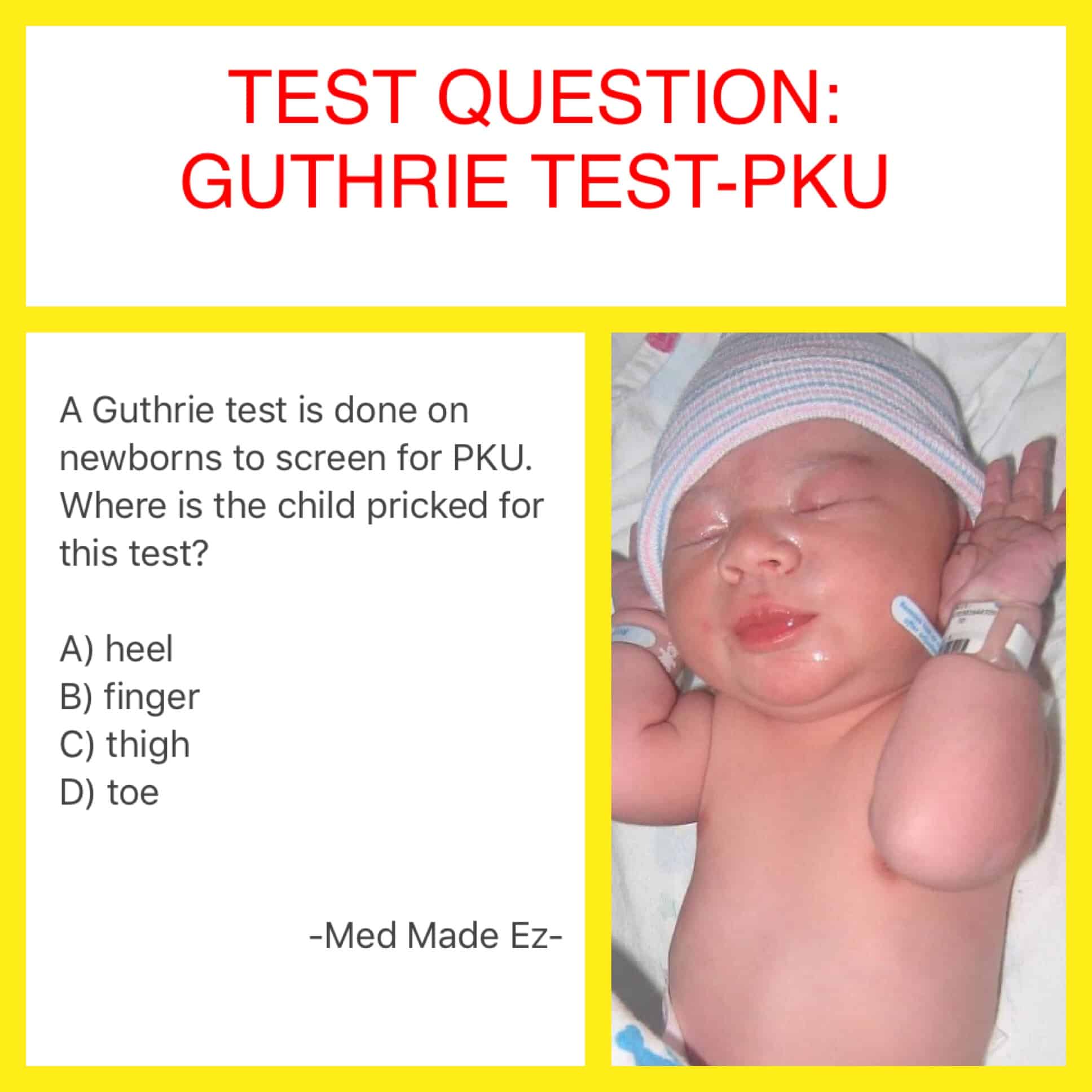 What Does Pku Test For In Newborns - NewbornProTips.com